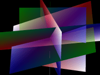 appearance of glmark2 scene pulsar with param light=false:quads=5:texture=false