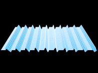 appearance of glmark2 scene buffer with param columns=200:interleave=false:update-dispersion=0.9:update-fraction=0.5:update-method=subdata