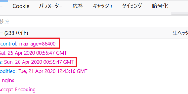 .htaccessからブラウザキャッシュを設定のイメージ